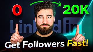 0 to 20,000 LinkedIn Followers (The Fastest Way in 2026)