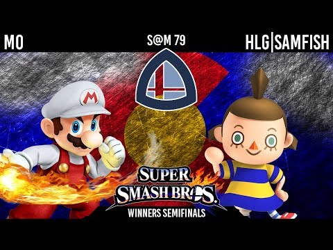 Sm4sh@Mines 79 - Mo (Mario, Zero Suit Samus) Vs. HLG|SAMFISH (Villager) - Winners Semifinals