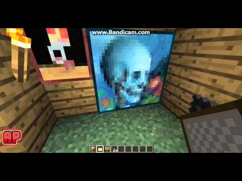 Minecraft Tutorial | How to make secret rooms using paintings