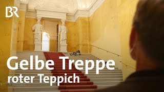 Fertig rekonstruiert: Die Gelbe Treppe der Münchner Residenz | Schwaben & Altbay