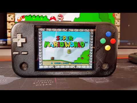 I just made a portable SNES - Super Nintendo!