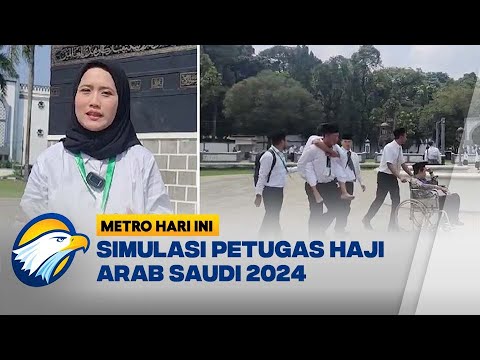 Simulasi Petugas Haji Arab Saudi 2024