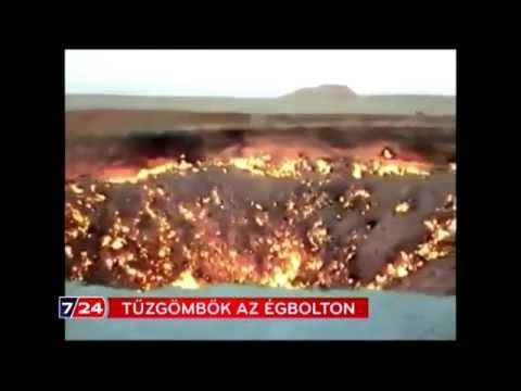 Tűzgömbök az égbolton