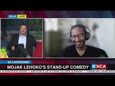 SA lockdown Mojak Lehoko's stand up comedy