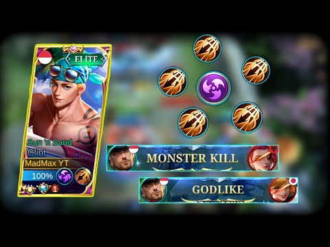 Inspire Clint in Mythic ‼️This is Crazy😱| Real Marksman Build 🔥 | Mythic Solo Rank 💯 ( Must Watch)✅