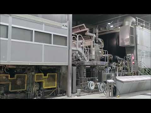 6650 mm PAPER MACHINE with DILUTION CONTROLLED HYDRAULIC HEADBOX, SHOE PRESS AND SPEED SIZER