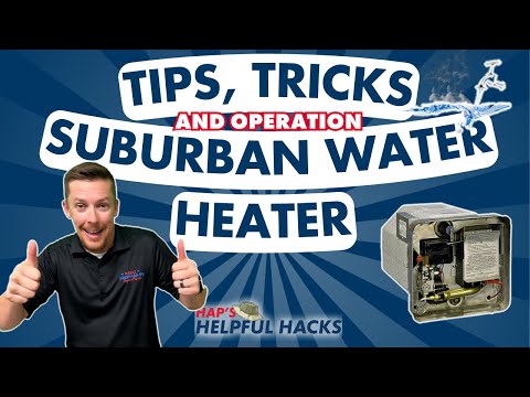 Suburban RV Water Heater Operation and Maintenance