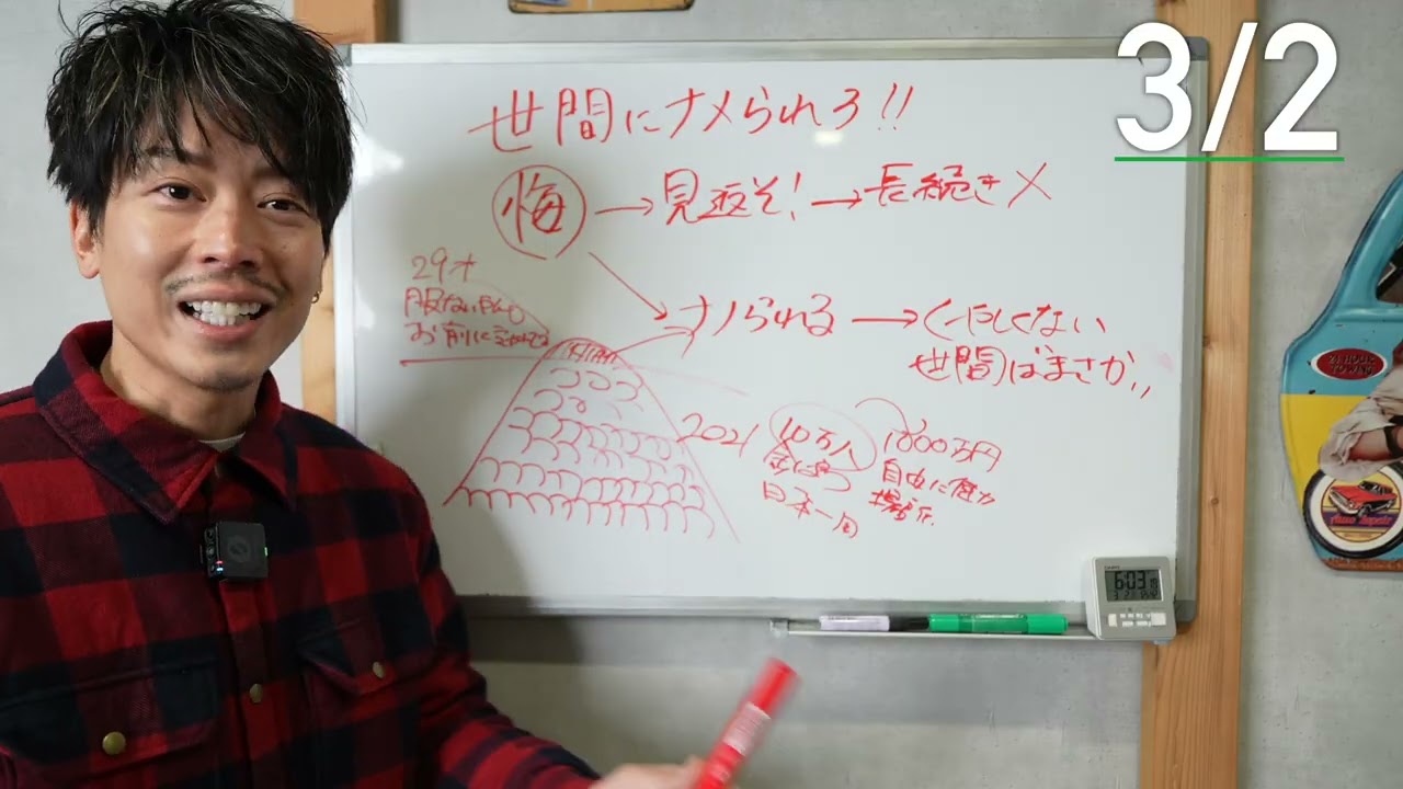 まわりの人に舐められて悔しかった・・・