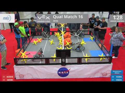 2017 VRC Arts Q16 - 46304E 4659B vs 1320A 1563A - 37 to 13