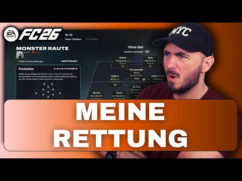 UNFASSBAR ❗️ DIESE TAKTIK HAT MICH GERETTET | FC 26 TACTICS TUTORIAL