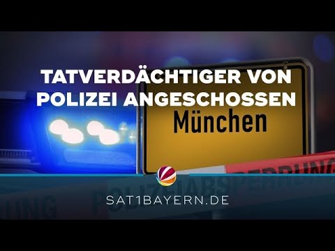 Großer Polizei-Einsatz in München-Solln: Tatverdächtiger angeschossen