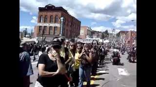 preview picture of video 'Salute to American Veterans Rally ride to Cripple Creek, Colorado'