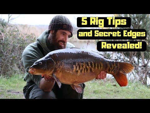 Carp Fishing ~ Rig Tips (improve your carp rigs) Video