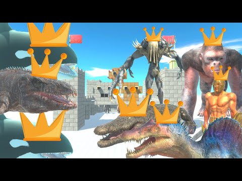 KING MOSASAURUS BROTHERS + QUEEN ORCA SISTERS + X6 AQUATICS VS KING GORO + SCOURGE + ACHILLE - ARBS