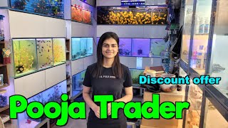 Discount on Aquarium Accessories I  Fish Stock at Pooja Trader I Delivery availabe all over India
