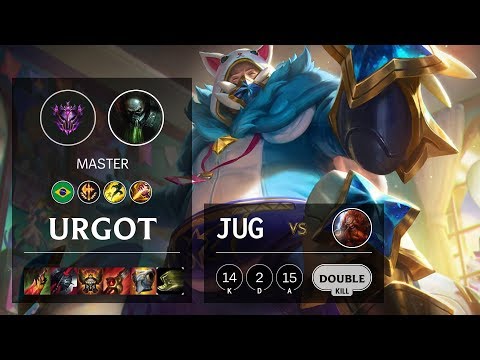 Urgot Jungle vs Gragas - BR Master Patch 10.7