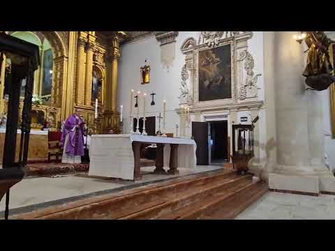 Reapertura de San Agustín. Obispo de Córdoba, monseñor Jesús Fernández