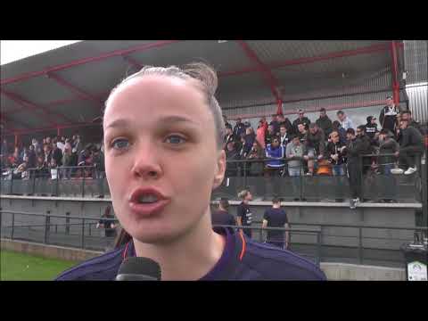 Tine De Caigny na RSC Anderlecht - KRC Genk Ladies op 01.05.2018