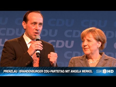 PRENZLAU | BRANDENBURGER CDU-PARTEITAG MIT ANGELA MERKEL
