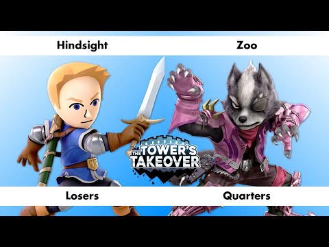 Losers Quarters: Hindsight (Mii Swordfighter) vs Zoo (Wolf) - The Tower's Takeover #8