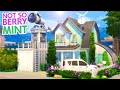 Not So Berry Tiny House: Mint // Sims 4 Speed Build