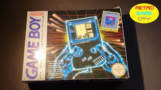 Nintendo Classic GAMEBOY from 1989 with famous game TETRIS