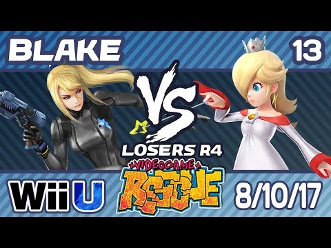 Video Game Rescue 8/10/17 -Blake (ZSS, Robin) vs. 13 (Rosalina) - LR4
