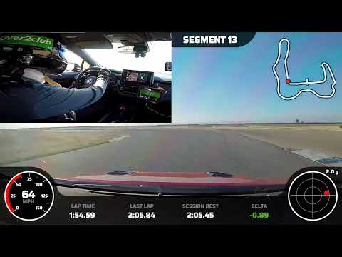 Buttonwillow 13CW 2:04.55 - GR Corolla