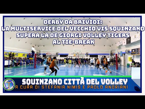 SQUINZANO CITTÀ DEL VOLLEY a cura di P. Andriani e S. Nimis   VIS SQUINZANO 3-2 DE GIORGI VOLLEY