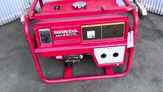 ホンダ 発電機 EBR2300Lの動画サムネイル