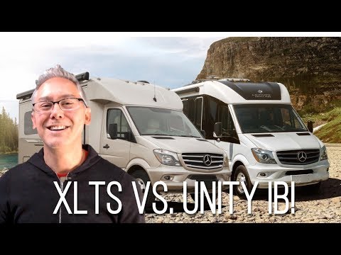 Pleasure-way Plateau XLTS vs Leisure Travel Vans Unity Island Bed | Comparison Review
