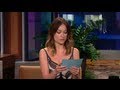 Olivia Wilde Reads Justin Bieber Hate Tweets on Jay Leno!