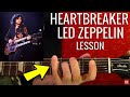 LED ZEPPELIN - Heartbreaker - Guitar Lesson ...