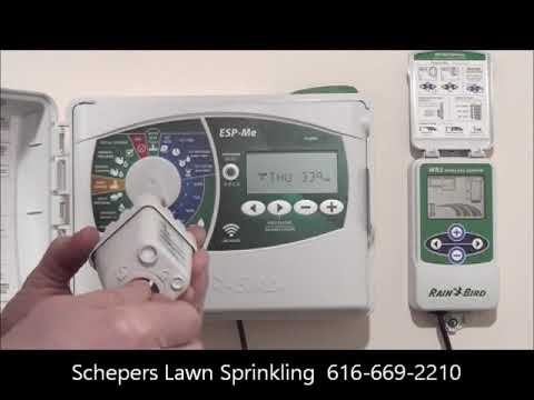 Battery Replacement on a Rain Bird Wireless Rain Sensor