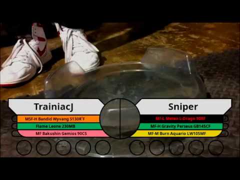 WBO Beyblade Tournament Battle: TrainiacJ vs Sniper - BEYBLADE NORTH 2018 LTD TOP 8