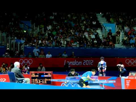Match Point - Zhang Jike vs Wang Hao - Men's Table Tennis Singles Final - London 2012 Olympics