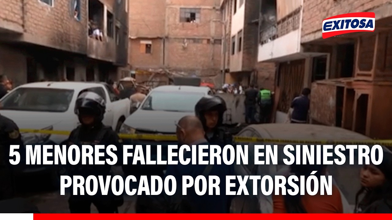🔴🔵 La Victoria: Mueren 10 integrantes de una familia en voraz incendio