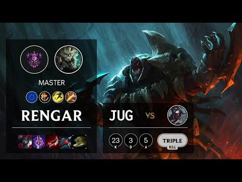 Rengar Jungle vs Kayn - EUW Master Patch 10.15