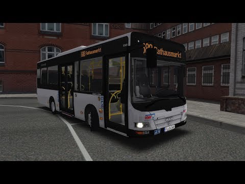Endlich der kleine VHH Wagen in OMSI! - MAN Lion's City Göppel A76 - VHH 1049 - Hamburg