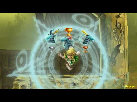 Rayman Legends : 100% No Damage - Olympus Maximus - Up , Up and Escape