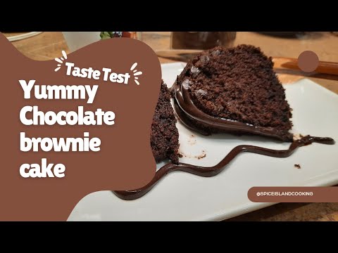 Discover the Perfect Fusion: Chocolate Brownie Cake | @SpiceIslandCooking473