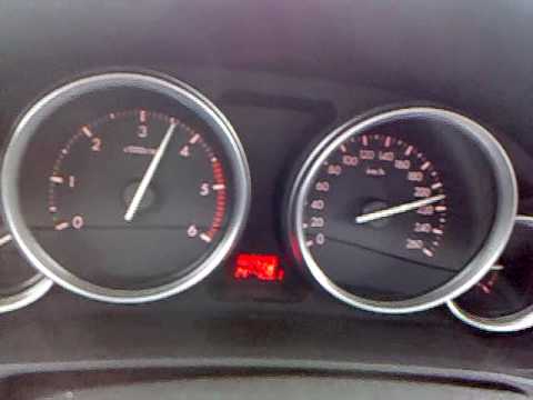 Mazda 6 II 2,0 MZR-CD Wagon acceleration  90 - 235 km/h