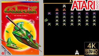Galaxian Atari 2600 4k Gameplay