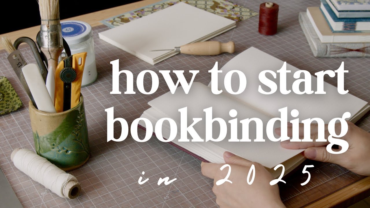 Start bookbinding this year ⟡ how-to guide for beginners