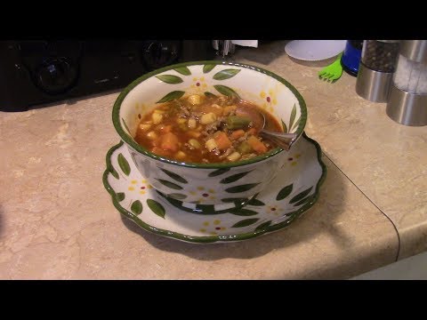 Pressure Cooker Hamburger Vegetable Soup