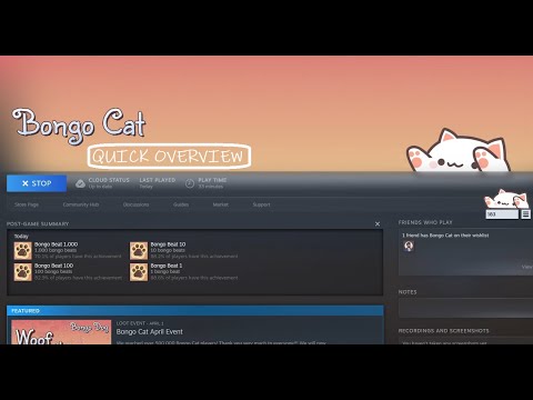 Bongo Cat Game Overview - YouTube
