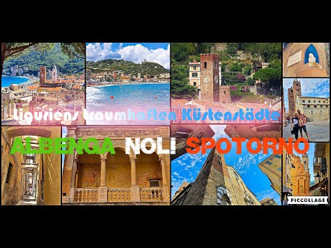 Ligurien Die schönsten Städte Albenga Noli Spotorno an der Italienischen Riviera Sehenswürdigkeiten