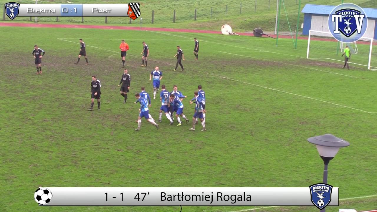 WIDEO: Błękitni Ropczyce - Piast Tuczempy 1-2 [SKRÓT MECZU]