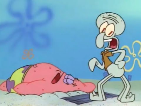 Squidward Breaks His Back