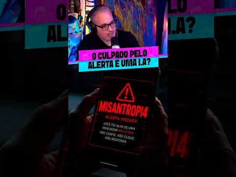 O RESPONSÁVEL PELO ALERTA MISANTROPI4 É UMA I.A?